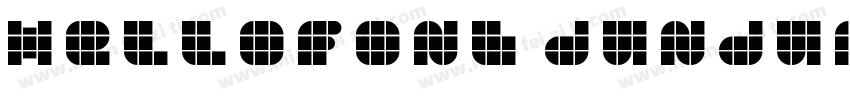 Hellofont dundun字体转换